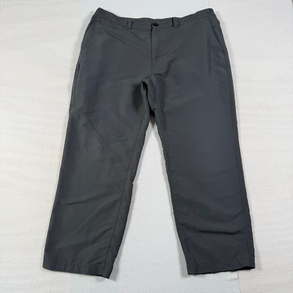 REI Co-op Mens Hiking Pants Charcoal Gray 38W x 28L Outdoor Trekking Travel